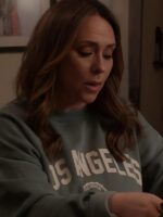 9-1-1 S08 Jennifer Love Hewitt Mint Green Los Angeles Sweatshirt