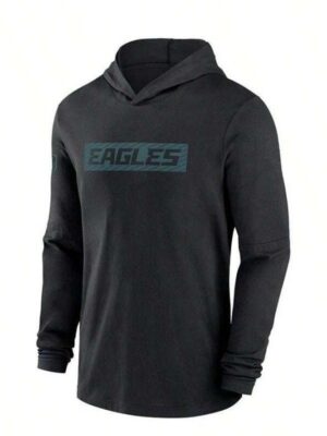 Nick Sirianni Black Philadelphia Eagles Sideline Hoodie