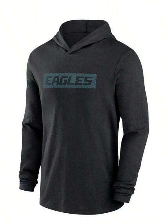 Nick Sirianni Black Philadelphia Eagles Sideline Hoodie