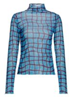 OMITB S4 Selena Gomez Plaid Top