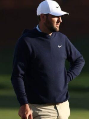 Scottie Scheffler The Players Championship 2025 Blue Hoodie