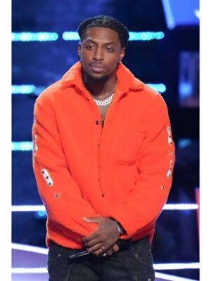 The Voice S27 BD.ii Orange Sherpa Jacket