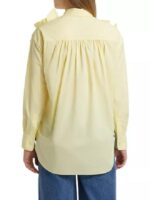The View 2025 Sunny Hostin Yellow Rose Applique Shirt