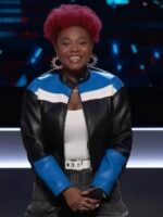 The Voice S27 Alanna Lynise Striped Jacket