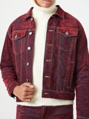 The Voice S27 Antonio Ramsey Red Denim Jacket