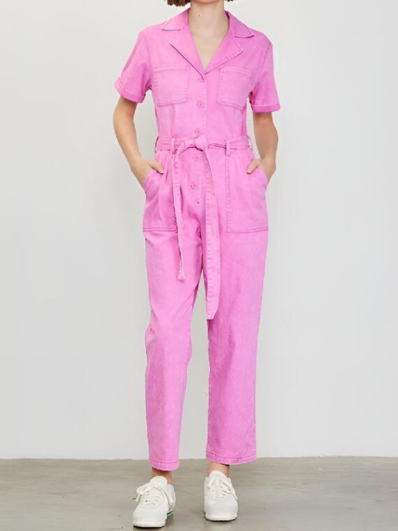 The Voice S27 Jacquelyn George Pink Jumpsuit