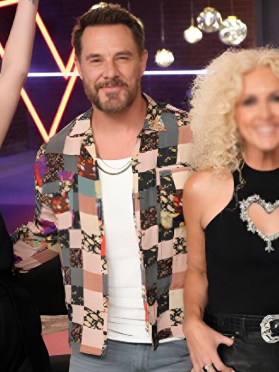 The Voice S27 Jimi Westbrook Patchwork Printed Shirt