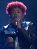 The Voice S27 Alanna Lynise Striped Jacket
