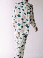 The White Lotus Leslie Bibb Print Pajamas