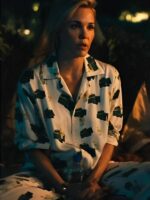 The White Lotus Leslie Bibb Print Pajamas