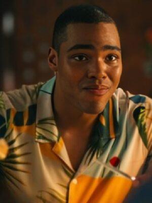 The White Lotus Nicholas Duvernay Printed Floral Shirt for men