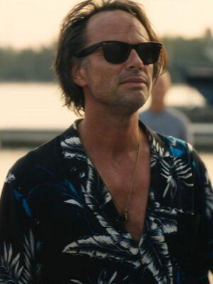 Rick Hatchett The White Lotus S03 Walton Goggins Hawaiian Print Shirt