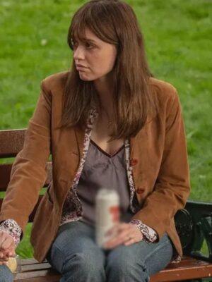 Toxic Town Aimee Lou Wood Brown Jacket