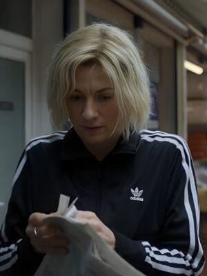 Toxic Town Jodie Whittaker Black Track Suit