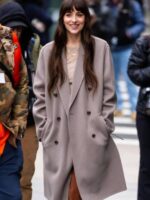 Verity 2025 Dakota Johnson Gray Coat