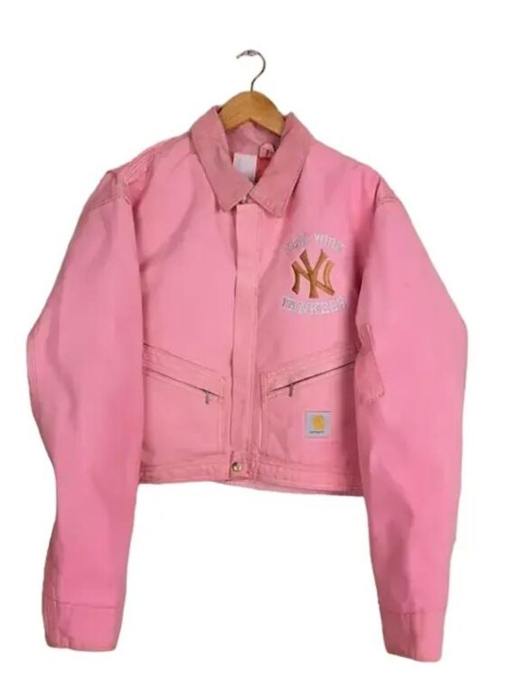 Vintage NY Yankees Crop Jacket