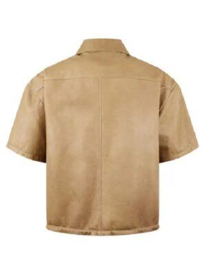 Watch What Happens Live 2025 Dylan Efron Leather Shirt