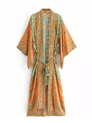 Yellowstone S5 Kelly Reilly Floral Robe