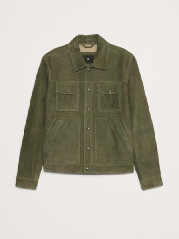 Yes Chef S01 Promo Jose Andres Green Suede Jacket
