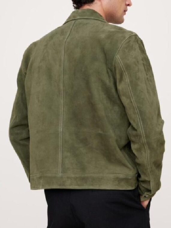 Yes Chef S01 Promo Jose Andres Green Suede Jacket