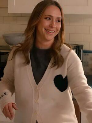 9-1-1 Maddie Kendall White Heart Cardigan