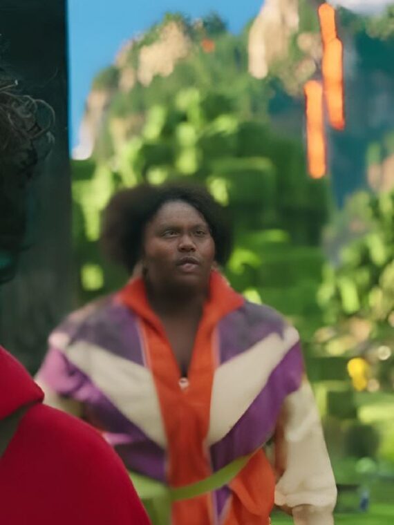 A Minecraft Movie 2025 Danielle Brooks Track Jacket