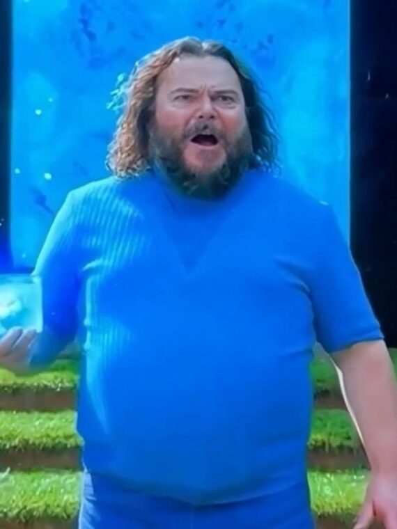 A Minecraft Movie Jack Black Sweater
