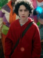 A Minecraft Movie Sebastian Eugene Hansen Red Hoodie