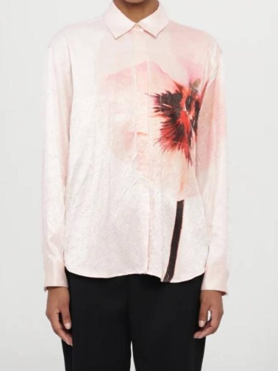 Advertisements 2025 Sarah Jessica Parker Floral Button Down Shirt