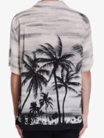American Idol S23 Luke Bryan Black & White Hawaiian Shirt