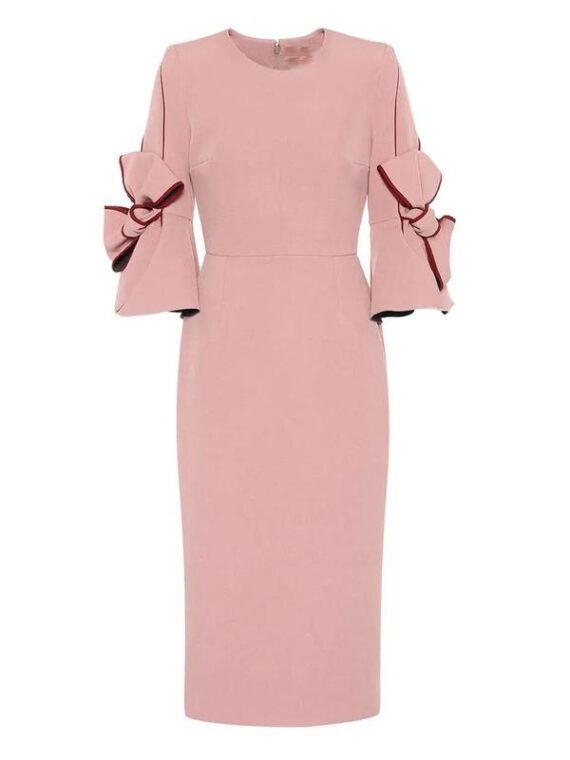And Just Like That S3 Kristin Davis Pink Bow Dress