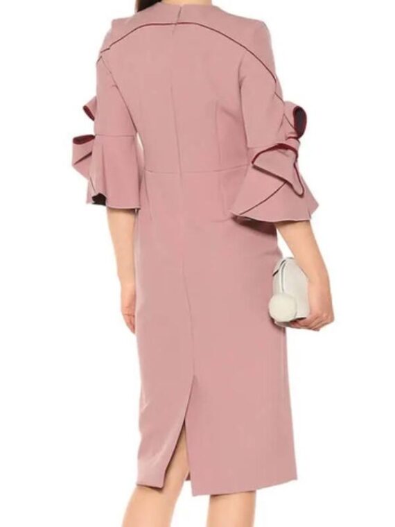 And Just Like That S3 Kristin Davis Pink Bow Dress