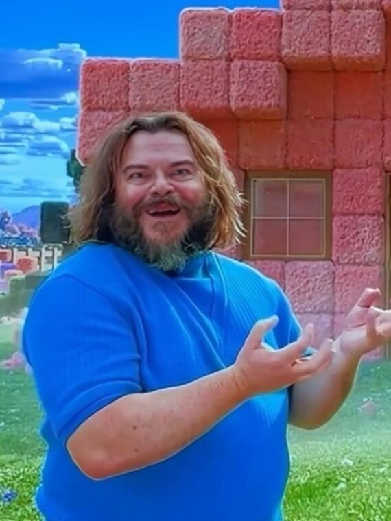 A Minecraft Movie Jack Black Sweater
