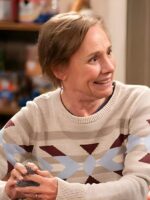 The Conners S07 Laurie Metcalf Grey Knitted Sweater