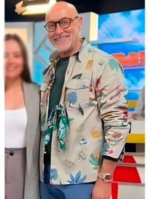 Manhã CM 2025 Rui Oliveira Nunes Flowers Print Shirt