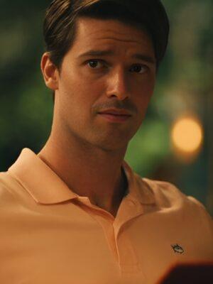 The White Lotus S03 Patrick Schwarzenegger Polo Shirt
