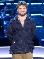 The Voice S27 Conor James Blue Spikey Jacket