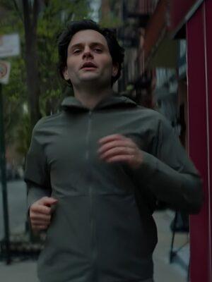 YOU S5 Penn Badgley Running Jacket