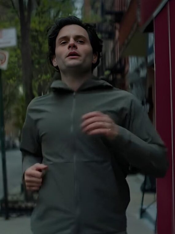 YOU S5 Penn Badgley Running Jacket