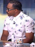 The View 2025 Ryan Coogler White Floral Shirt