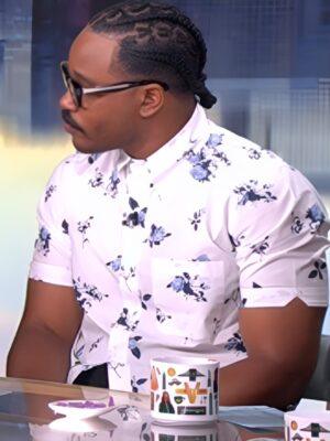 The View 2025 Ryan Coogler White Floral Shirt