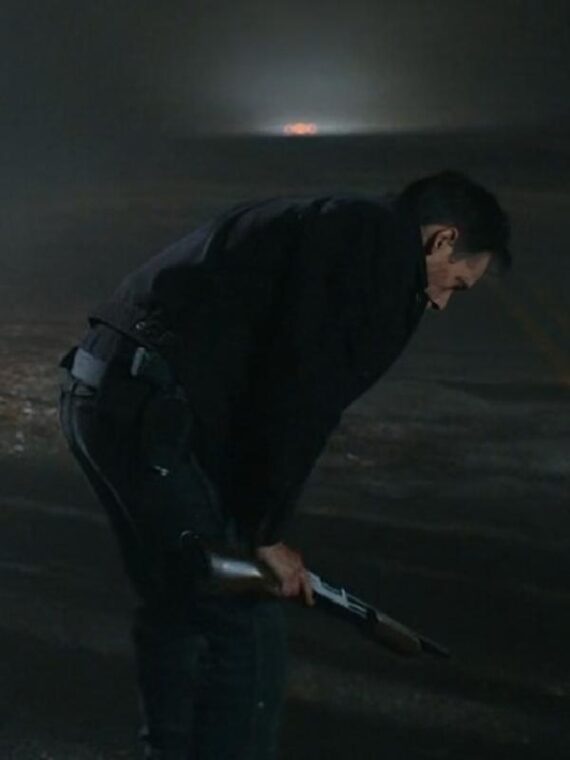 The Bondsman Kevin Bacon Black Denim Jacket