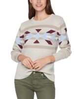 The Conners S07 Laurie Metcalf Grey Knitted Sweater