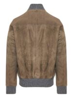 The View 2025 Michael Gandolfini Brown Suede Jacket