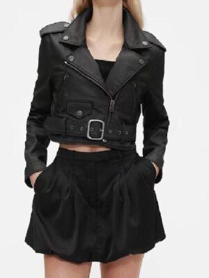 The View 2025 Sunny Hostins Black Moto Jacket