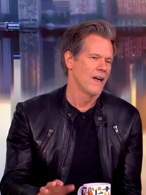 The View Kevin Bacon Leather Jacket