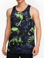 The White Lotus S3 Arnas Fedaravicius Chameleons Tank Top