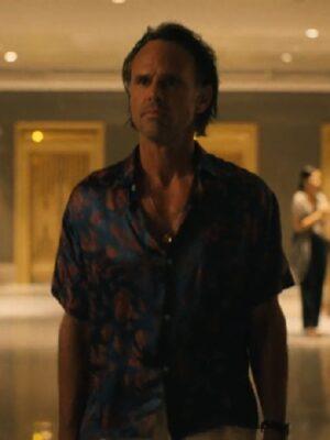 The White Lotus S03 Walton Goggins Printed Shirt