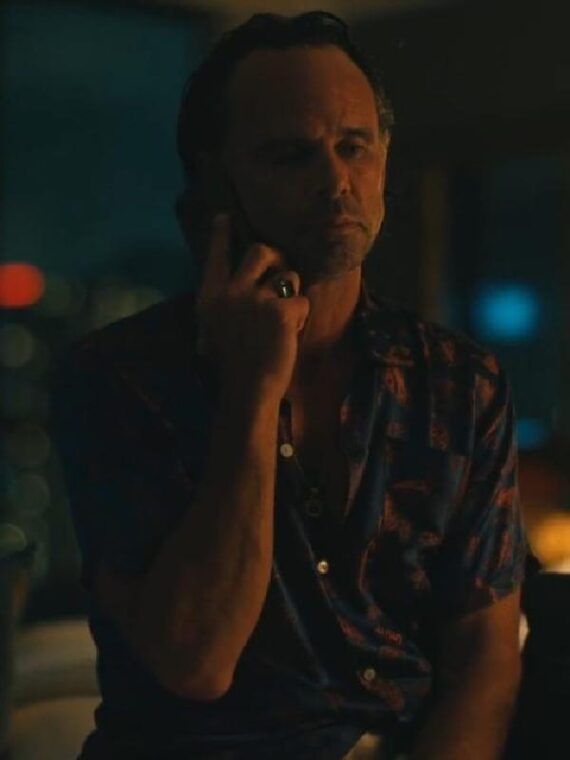 The White Lotus S03 Walton Goggins Printed Shirt