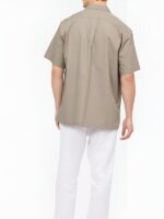The White Lotus S3 Christian Friedel Floral Embroidered Shirt